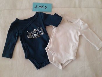 Lot de 2 bodies