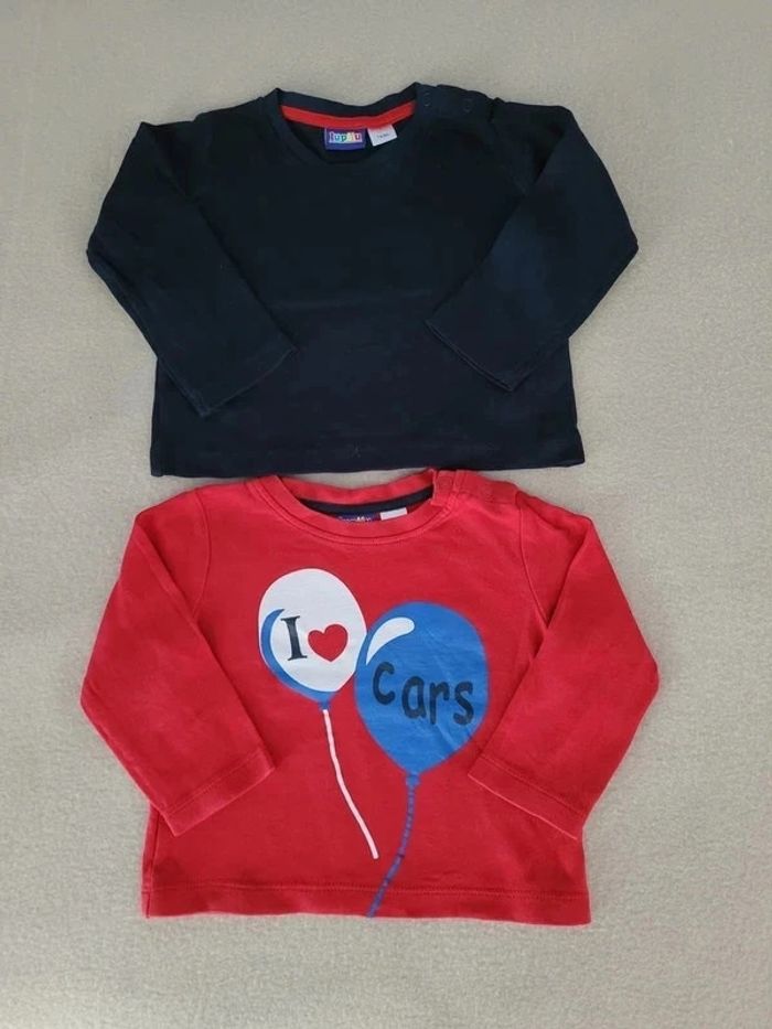 lot de 2 pull lupilu 74/80
