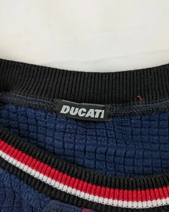 Sweat pull moto - Ducati - taille M - photo numéro 5