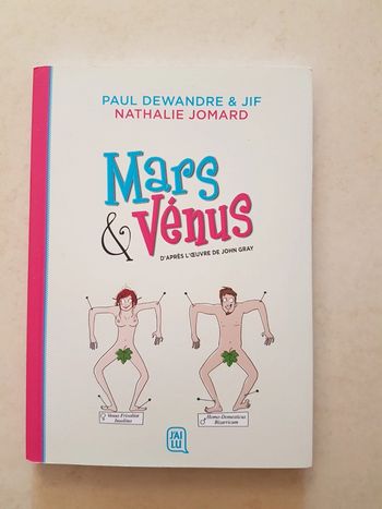 Livre Mars et Vénus