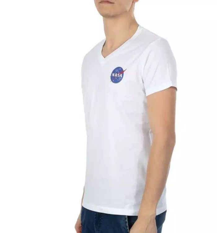 T-shirt Nasa Homme Blanc Taille XXL
