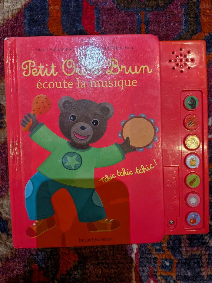 Lot de 3 livres musicaux et 1 livre Petit Ours Brun - photo numéro 3