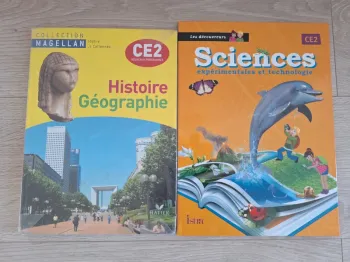 Manuels ce2 histoire géographie sciences