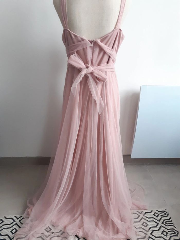 Robe longue rose Ever Pretty T56 - photo numéro 4