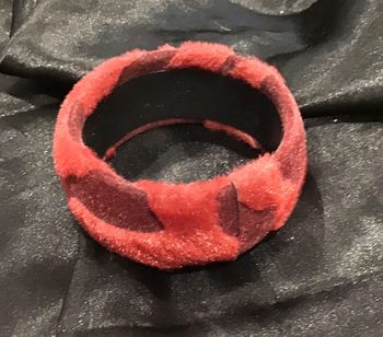 Beau  bracelet jonc large vintage