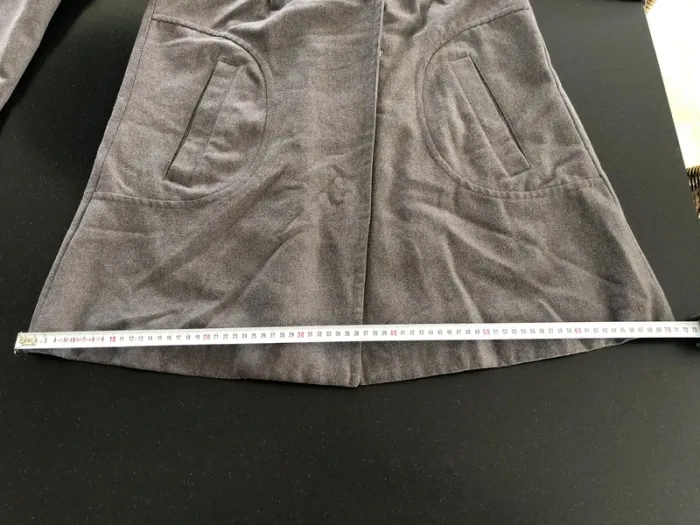 Manteau gris Taille M - photo numéro 6