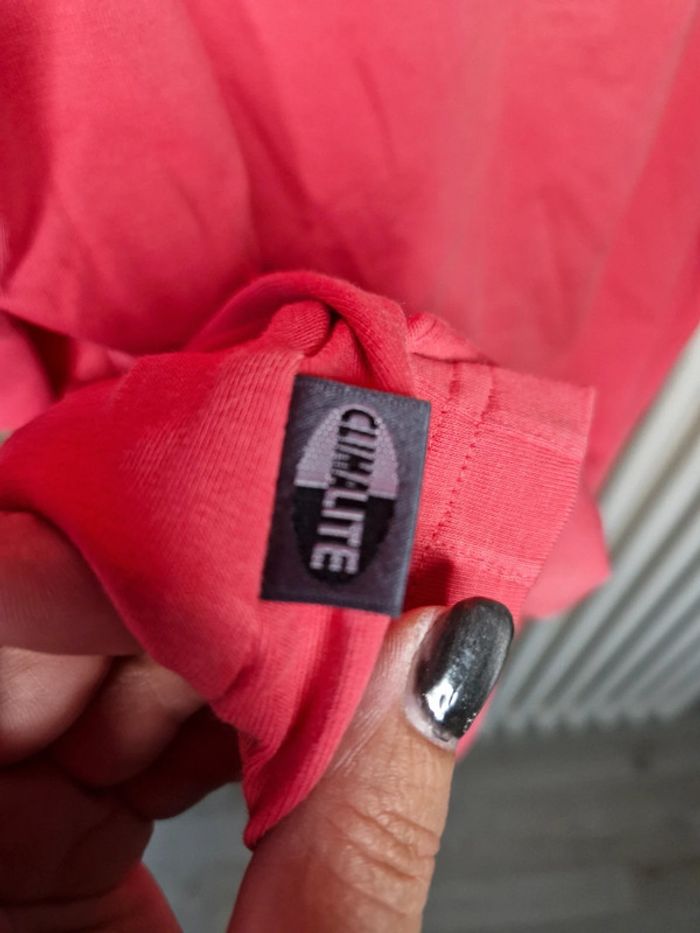 Tee-shirt shirt rouge Adidas taille 42 - photo numéro 6