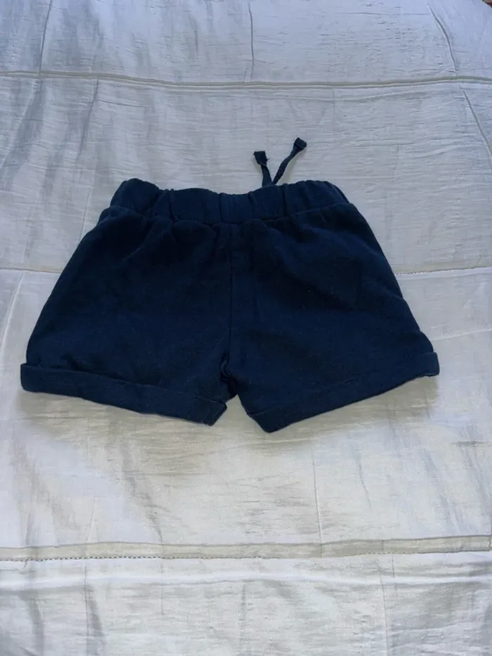 Short bleu marine - photo numéro 2
