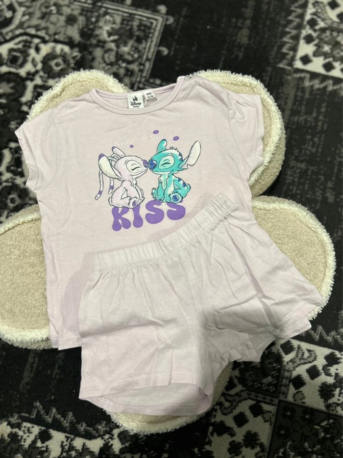 Pyjamas deux pièces short Stitch