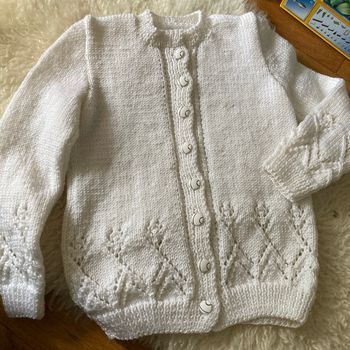 Gilet en laine 5/6 ans