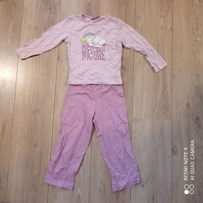 Pyjama mauve nuage 4ans
