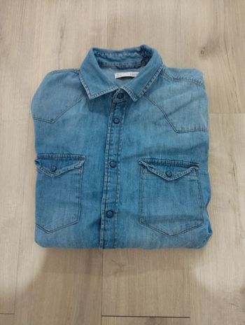 Chemise en jean manches longues homme Celio