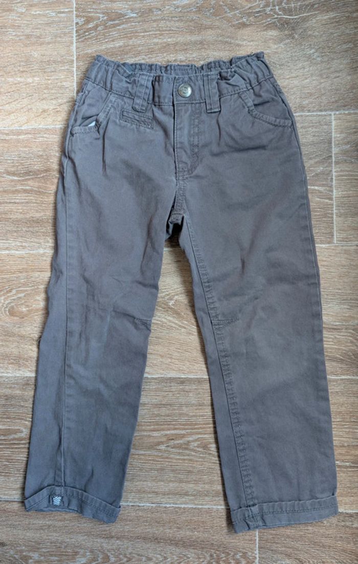 Pantalon gris orchestra 4 ans