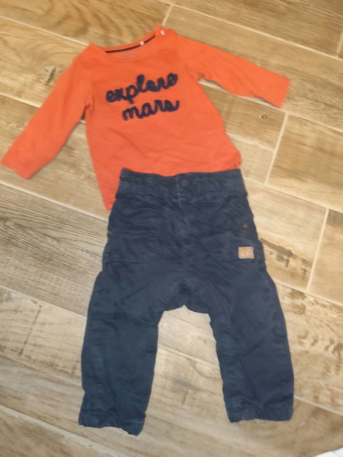 Lot vêtements garçon 9 mois - photo numéro 6