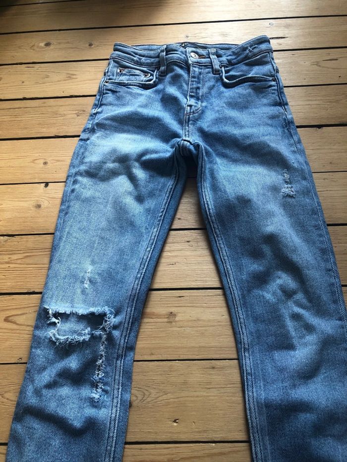 Jeans effet troué - photo numéro 2