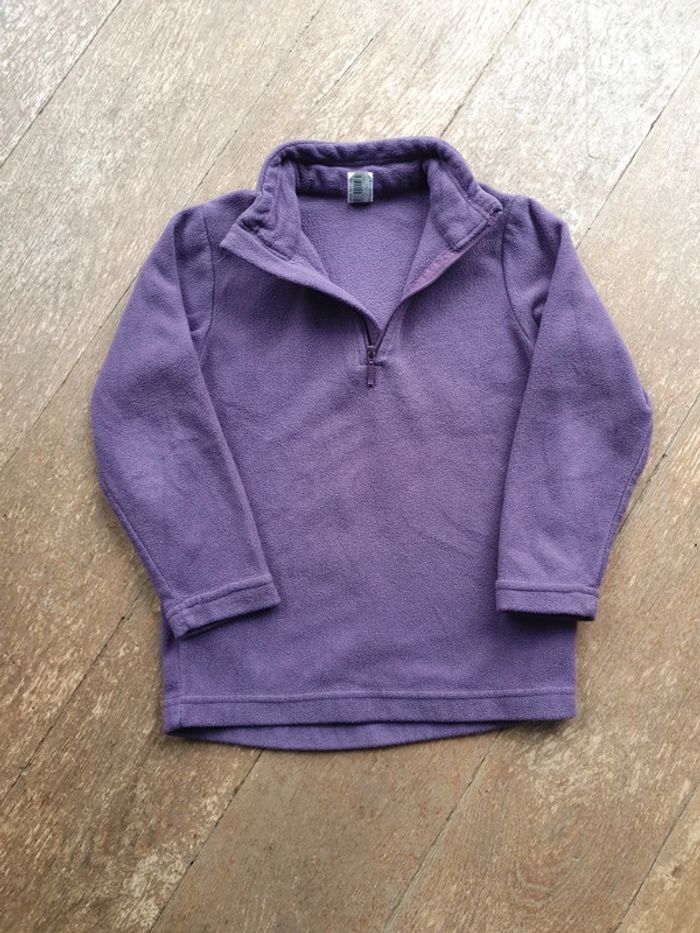 Pull Polaire quechua violette