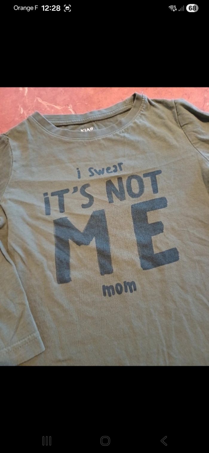 T.shirt garçon taille 4 ans - photo numéro 2