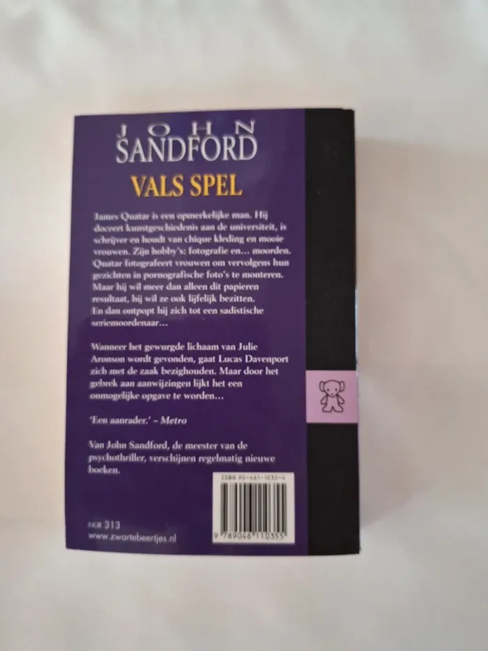 John Sandford Vals spel - photo numéro 2