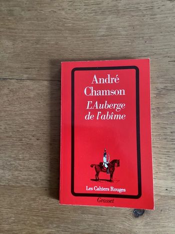 Livre « l’auberge de l’abime »