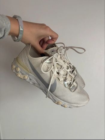 Baskets Nike React element 36,5 blanche 