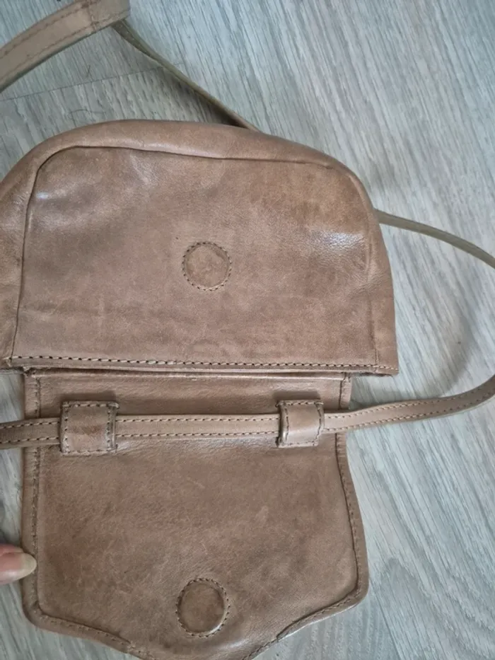 Petit sac bandoulière en cuir Nonna - photo numéro 8