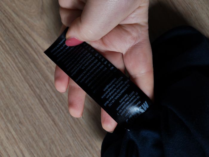 Bonnet neuf bleu marine en coton - photo numéro 5