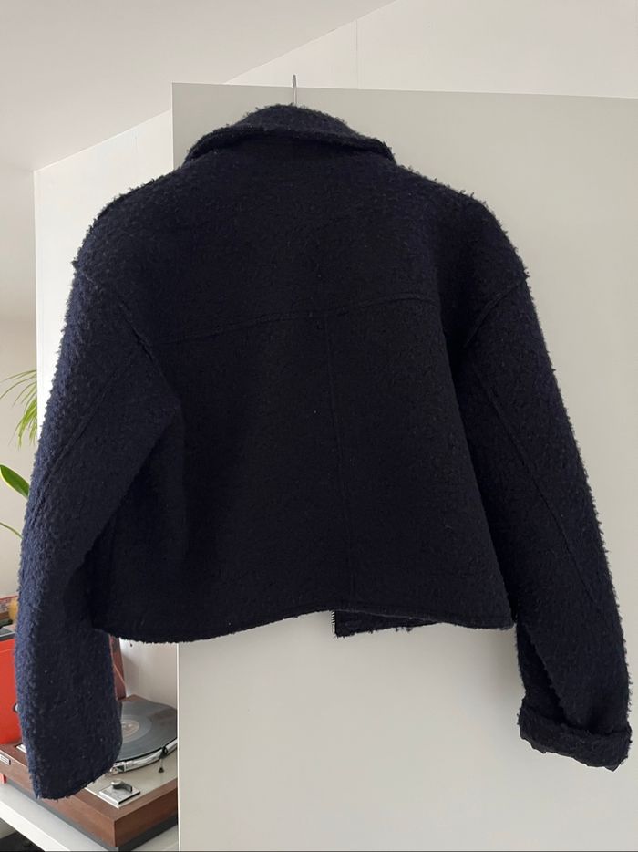 Manteau Zara bleu - photo numéro 3