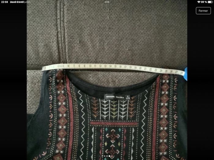 Haut épaules dénudées  Bershka taille 38 - photo numéro 5