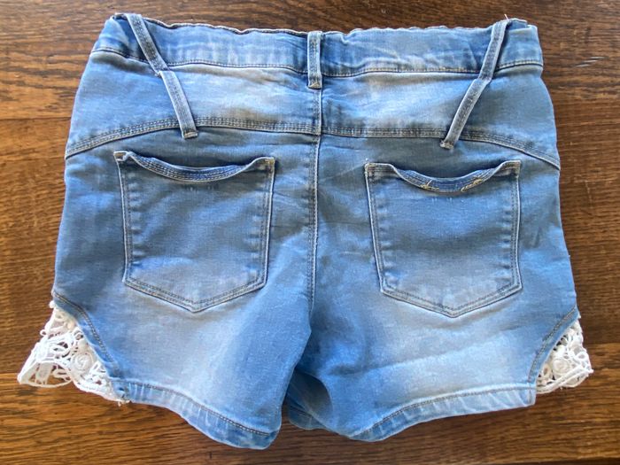 Short jean et dentelle 14 ans - photo numéro 4