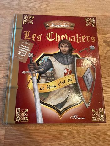 Livre Les grands livres aventuriers Les chevaliers Le héros c’est toi !