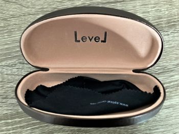 Etui à lunettes marron glacé