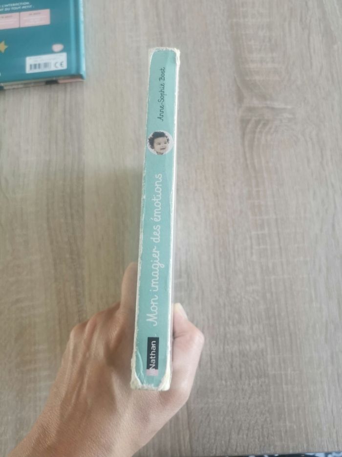 Lot de 2 livres pour bébé un sur les emotions et l'autre miroir - photo numéro 10