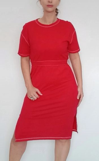 Robe casual mi saison douce Bershka taille 36