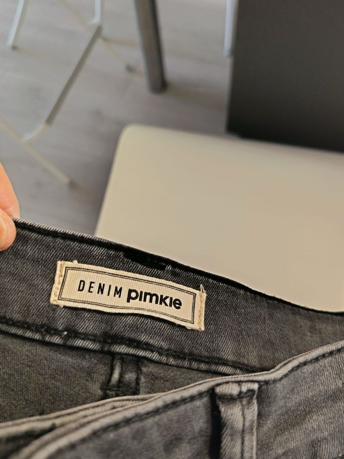 Jupe longue évasée en jean - photo numéro 3