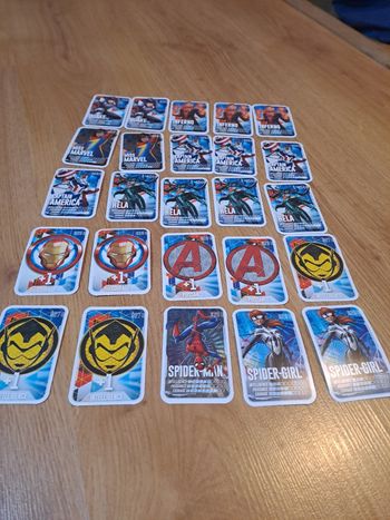 Carte Marvel 20 a 29