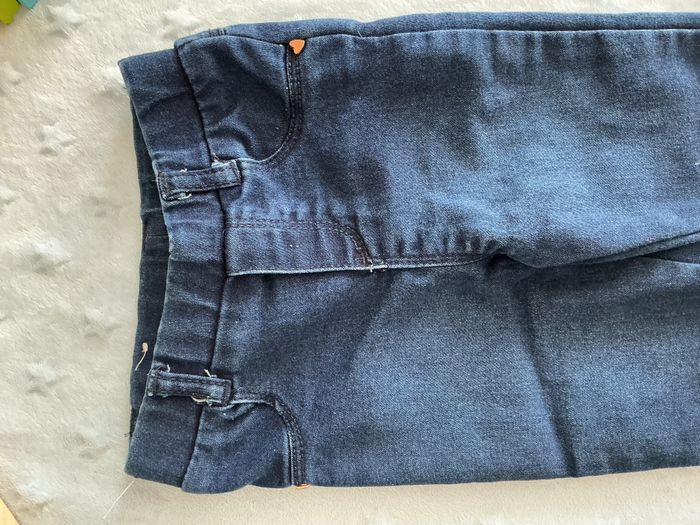 jegging taille élastique bleu jean 9 mois orchestra - photo numéro 6