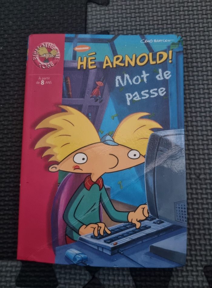 Roman enfant Hé Arnold!: Mot de passe à partir de 8ans - photo numéro 1