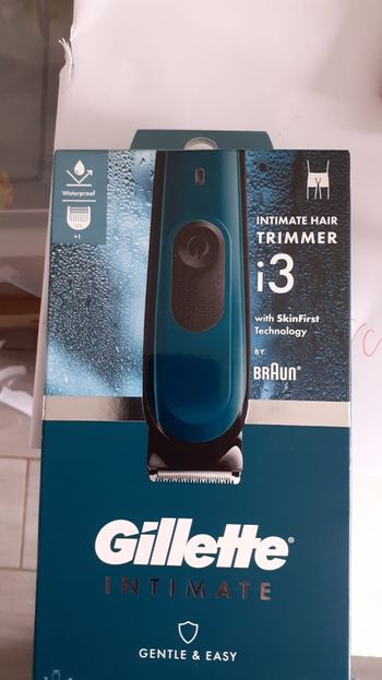 Tondeuse gilette intimate