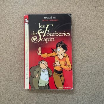 Livre les fourberies de scarpin