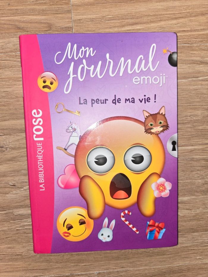 Livre "Mon journal Emoji La peur de ma vie"