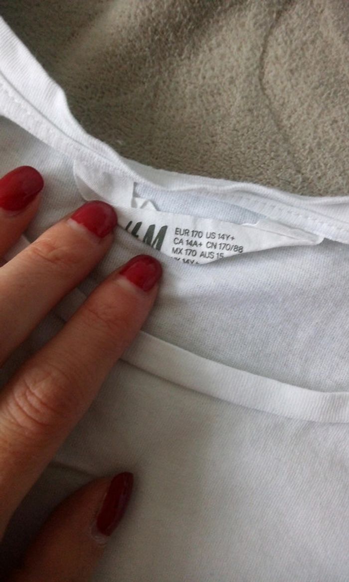 T shirt blanc et noir BRKLYN - photo numéro 3