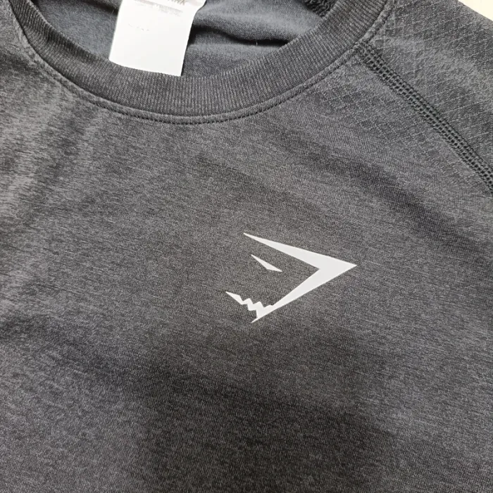 Teeshirt gymshark homme M gris foncé - photo numéro 3