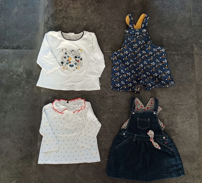 Lot vêtements fille  12 mois 19 pièces - photo numéro 3