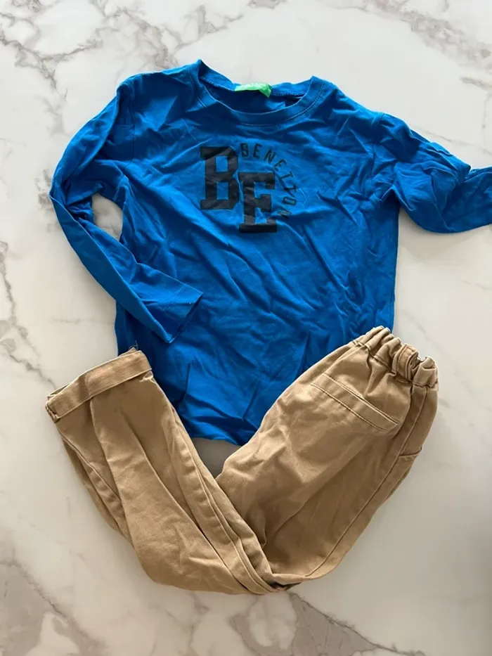 Ensemble taille 2/3 ans benetton et primark