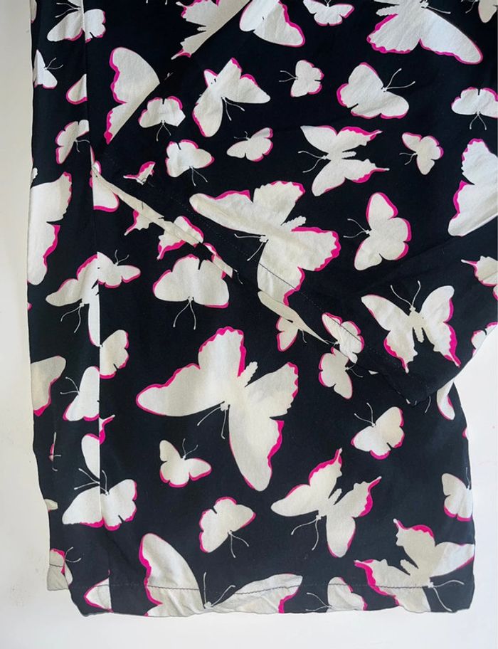 Pantalon fluide papillons - Taille 48 - photo numéro 6