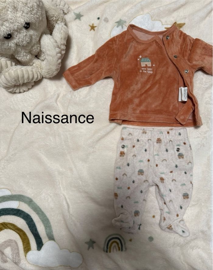 Pyjama 2 pièce naissance