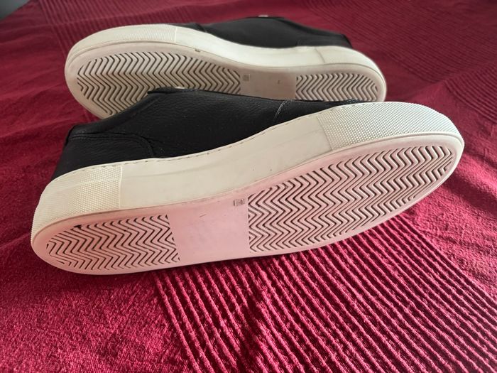 Baskets AMI cuir 39 excellent état # - photo numéro 5