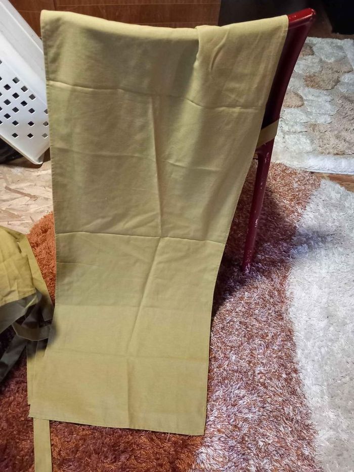 4 Dessus de chaises vert - photo numéro 3