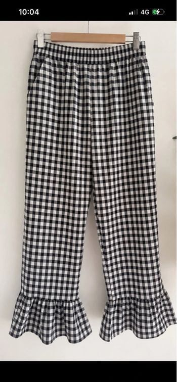 Magnifique pantalon tendance Vichy 