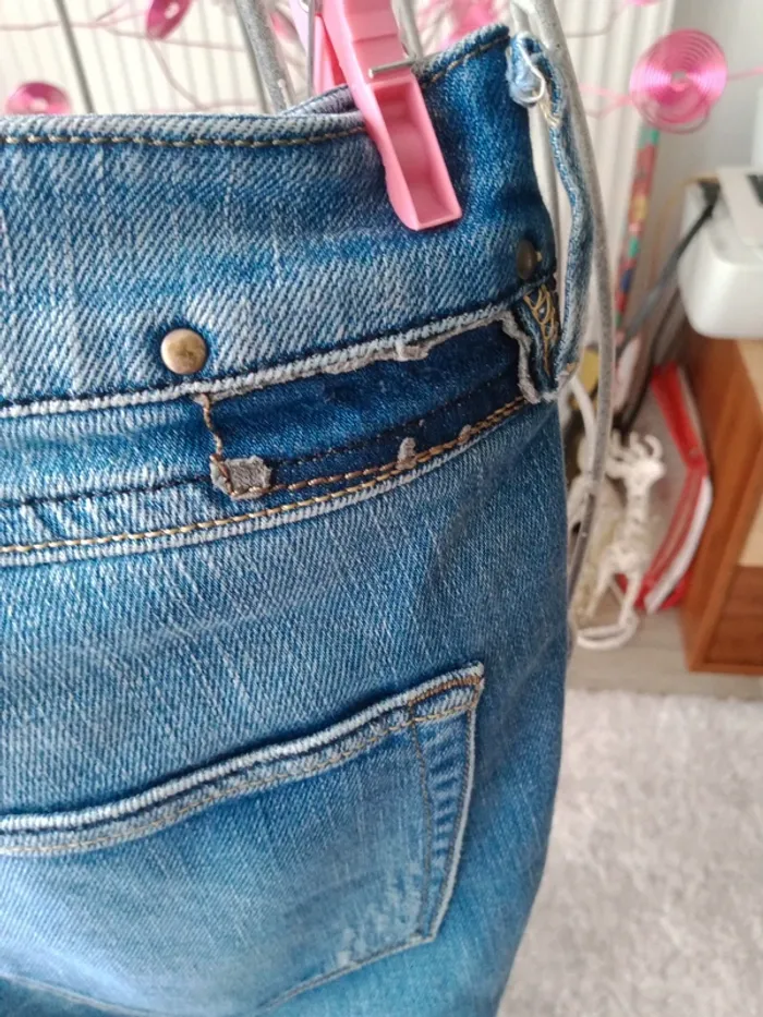Jeans diesel clush bleu - photo numéro 8